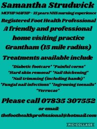 Samantha Strudwick The foot professional MCFHP MAFHP
