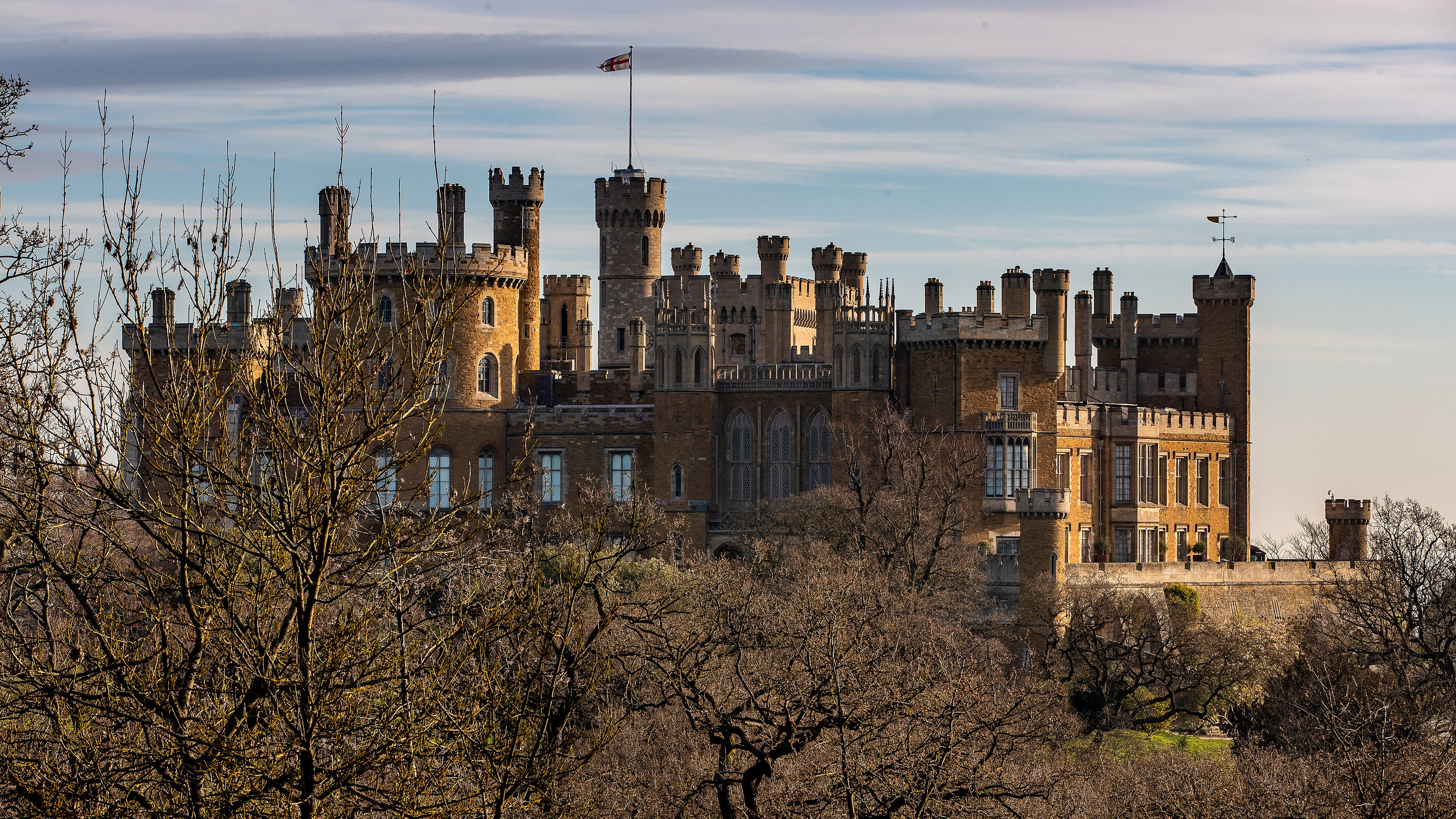 Morning Light Belvoir Castle Leicestershire, UK