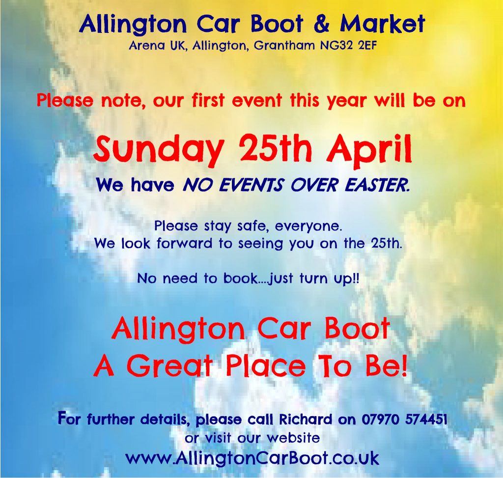 Allington Car Boot Visit Belvoir