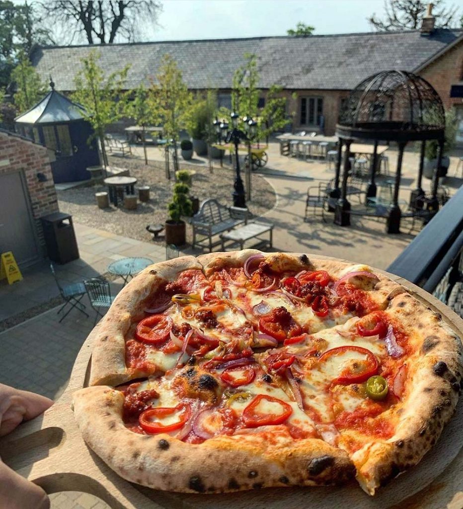 Outdoor Pizza & Burger Kitchen The Engine Yard Visit Belvoir